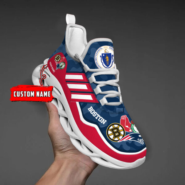 DS005 BostonNAVI001 Klobige MAX-SCHUHE