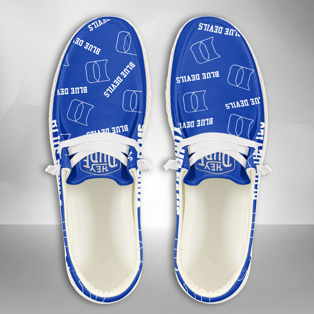 Duke Blue Devils H-D Shoes Wally Herren-Slipper zum Schnüren für Männer und Frauen