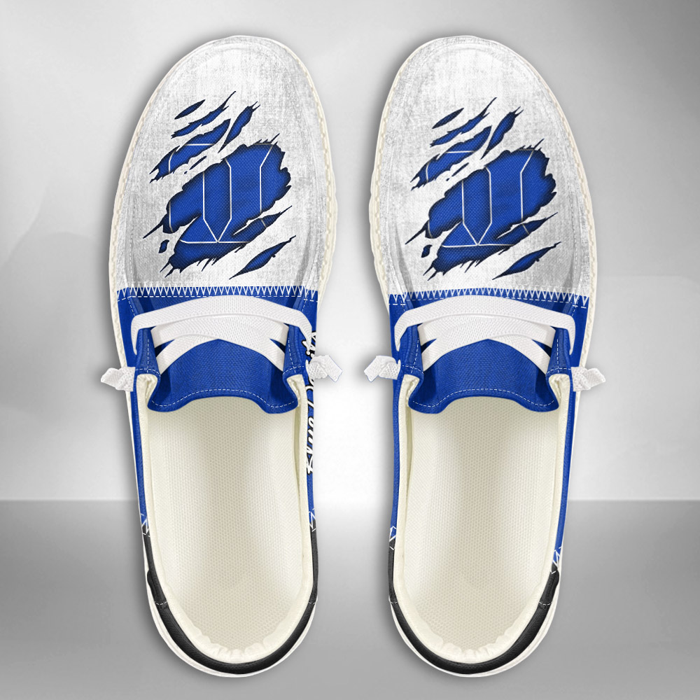 Duke Blue Devils H-D Shoes Wally Herren-Slipper zum Schnüren für Männer und Frauen
