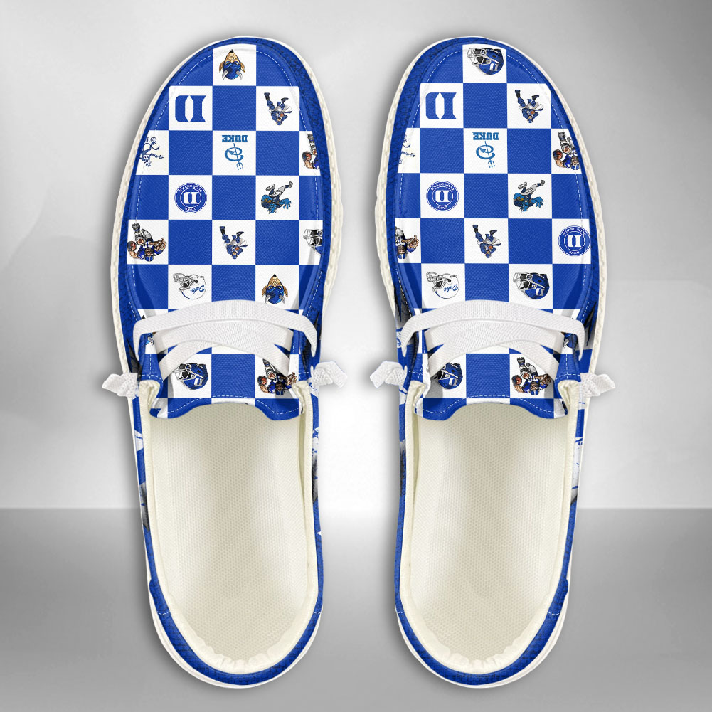 Duke Blue Devils H-D Shoes Wally Herren-Slipper zum Schnüren für Männer und Frauen