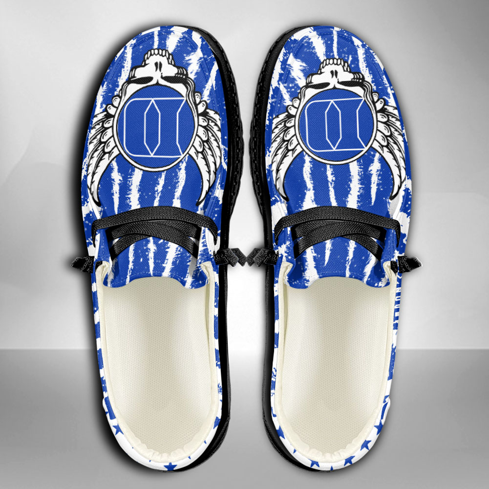 Duke Blue Devils H-D Shoes Wally Herren-Slipper zum Schnüren für Männer und Frauen