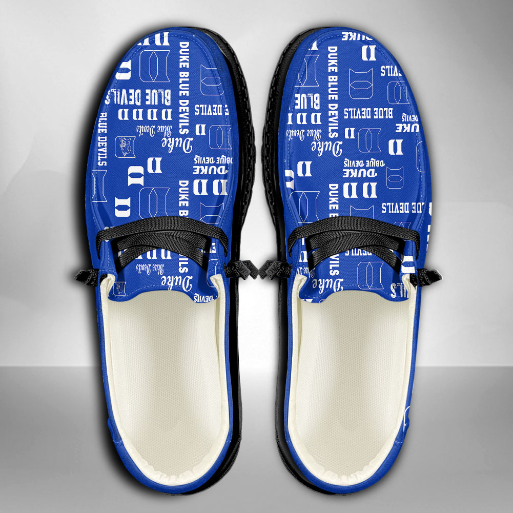 Duke Blue Devils H-D Shoes Wally Herren-Slipper zum Schnüren für Männer und Frauen
