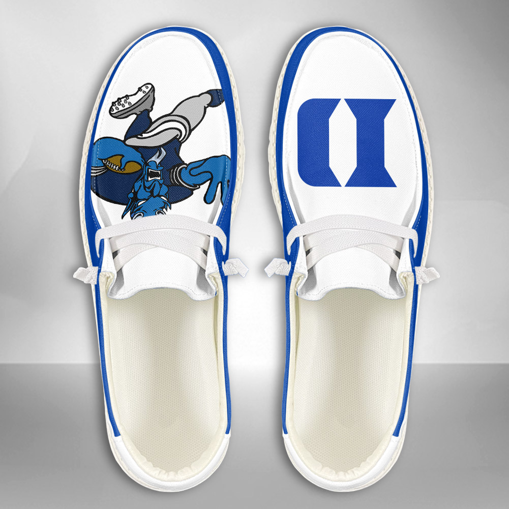 Duke Blue Devils H-D Shoes Wally Herren-Slipper zum Schnüren für Männer und Frauen