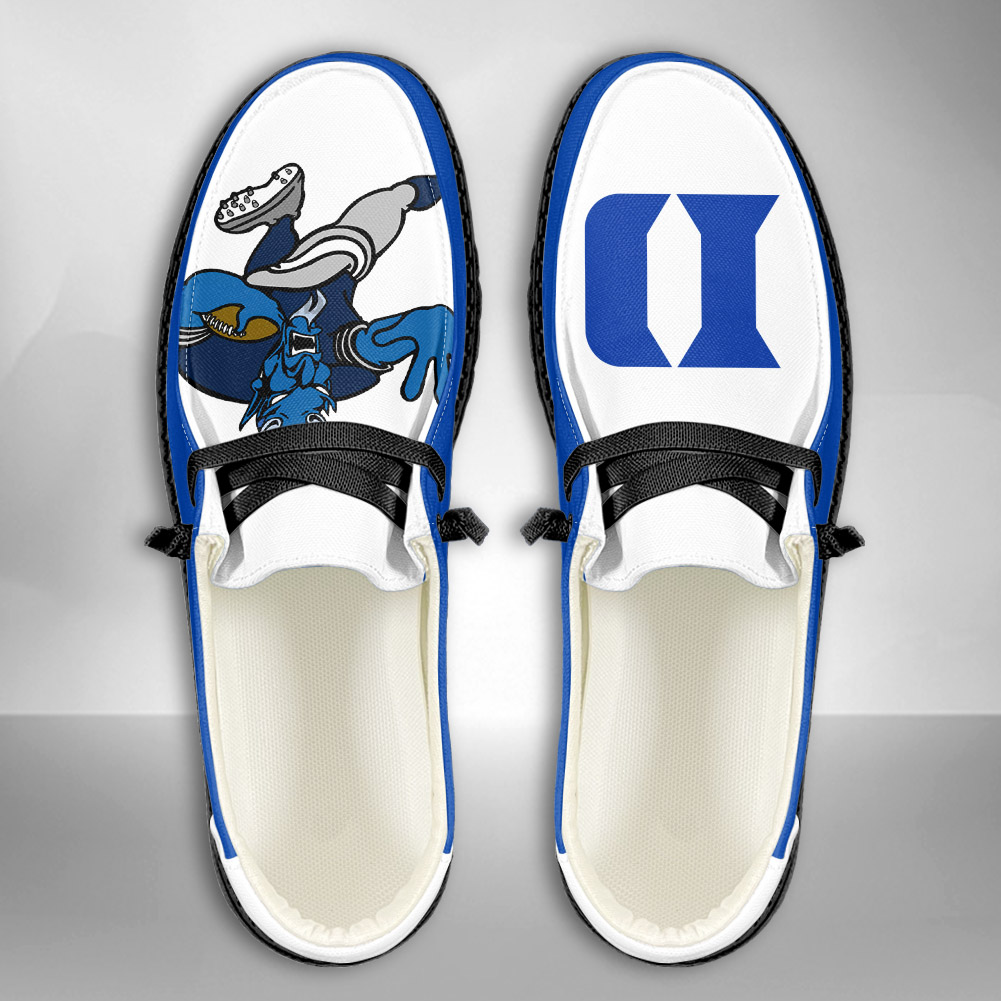 Duke Blue Devils H-D Shoes Wally Herren-Slipper zum Schnüren für Männer und Frauen