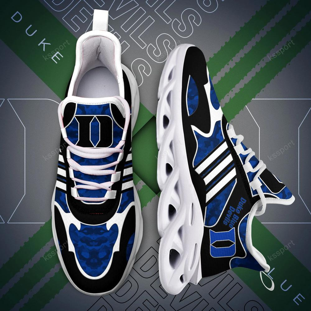 Duke Blue Devils Max Soul Clunky, Camo Running Sneakers für Fans aller Zeiten