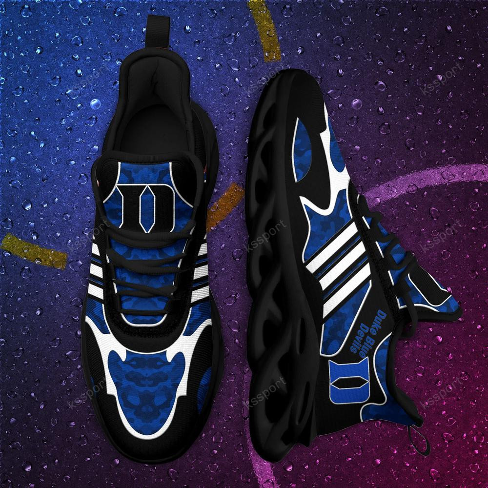 Duke Blue Devils Max Soul Clunky, Camo Running Sneakers für Fans aller Zeiten
