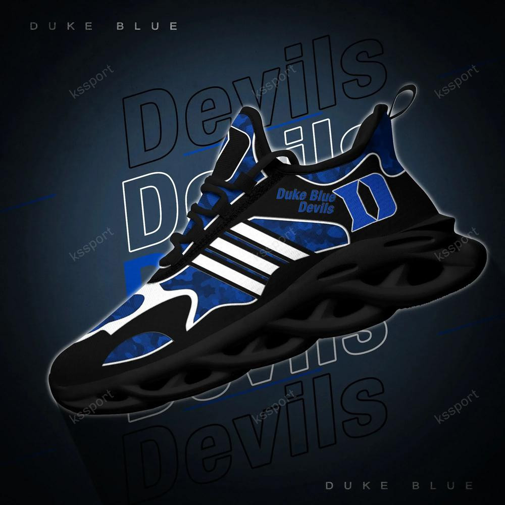Duke Blue Devils Max Soul Clunky, Camo Running Sneakers für Fans aller Zeiten