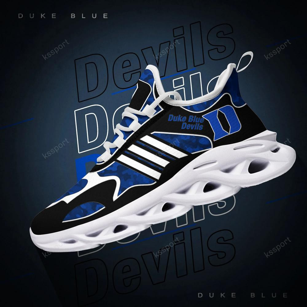Duke Blue Devils Max Soul Clunky, Camo Running Sneakers für Fans aller Zeiten