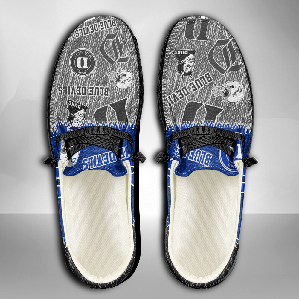 Duke Blue Devils personalisierte H-D-Sportschuhe – individuelles Namensdesign