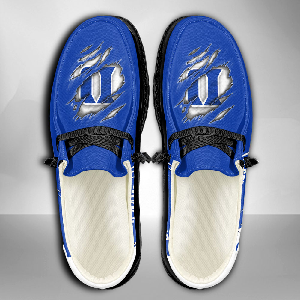 Duke Blue Devils personalisierte H-D-Sportschuhe – individuelles Namensdesign