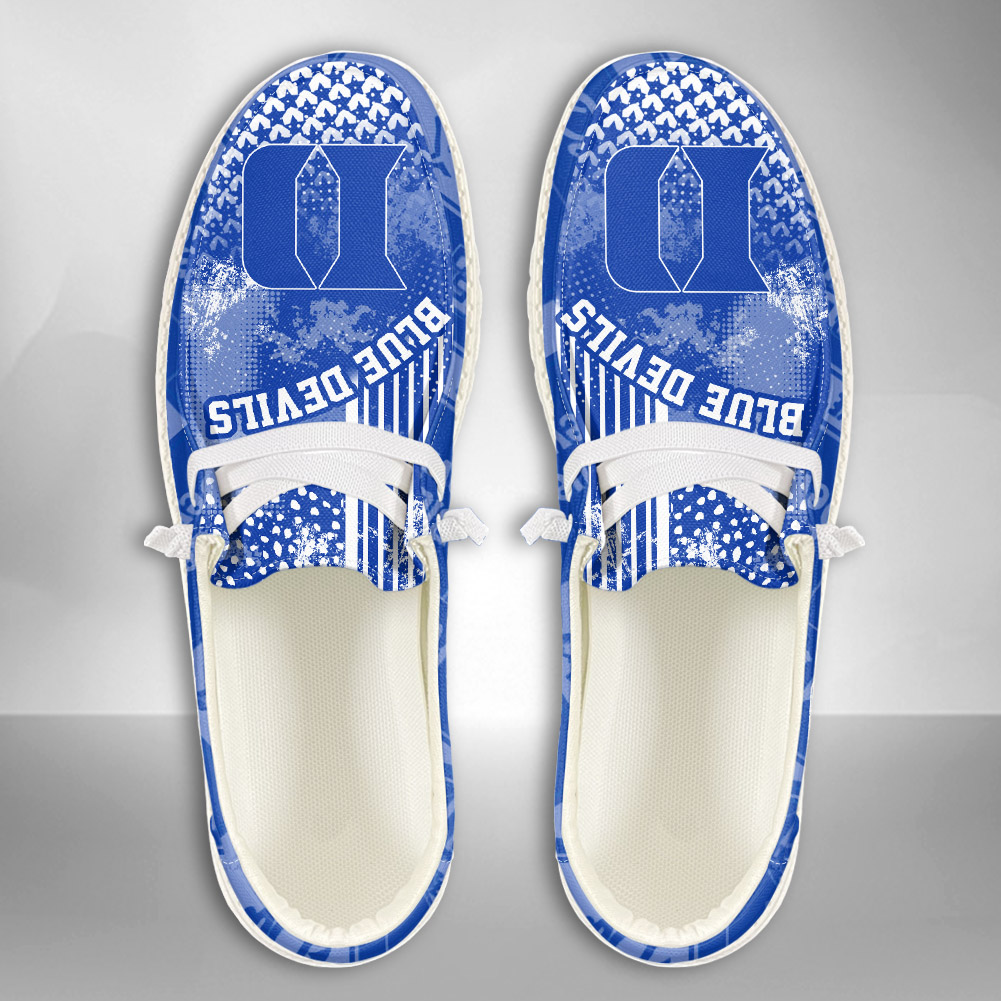 Duke Blue Devils personalisierte H-D-Sportschuhe – individuelles Namensdesign