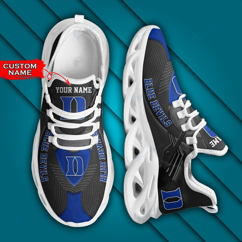 Duke Blue Devils personalisierte Max Soul YZ Running Sneakers 297