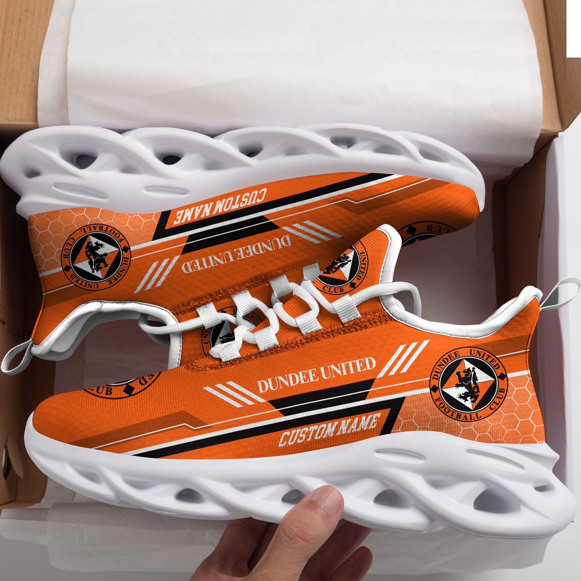 Dundee United F.C. Personalisierte Max Soul Sneakers Schuhe