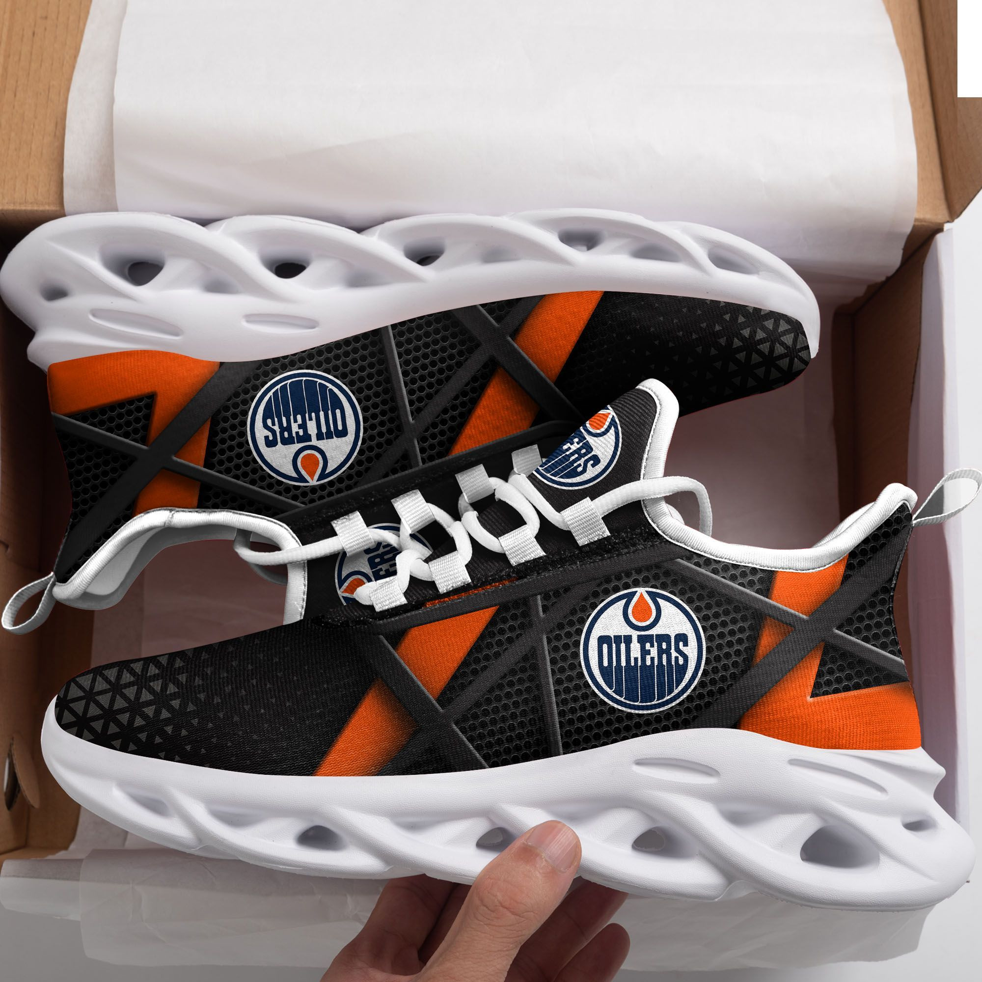 Edmonton Oilers Max Soul Sneakers Schuhe