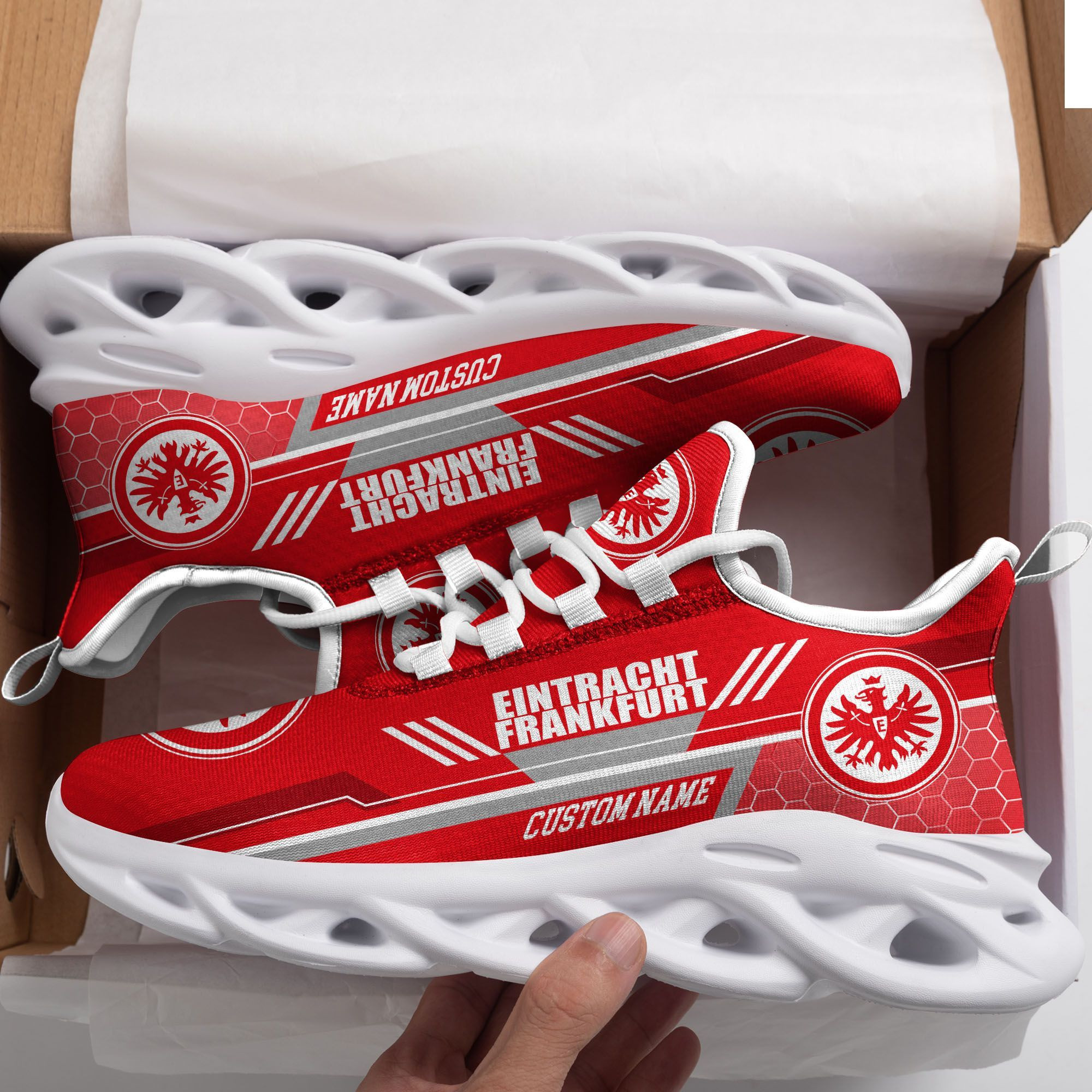 Eintracht Frankfurt personalisierte Max Soul Sneakers Schuhe