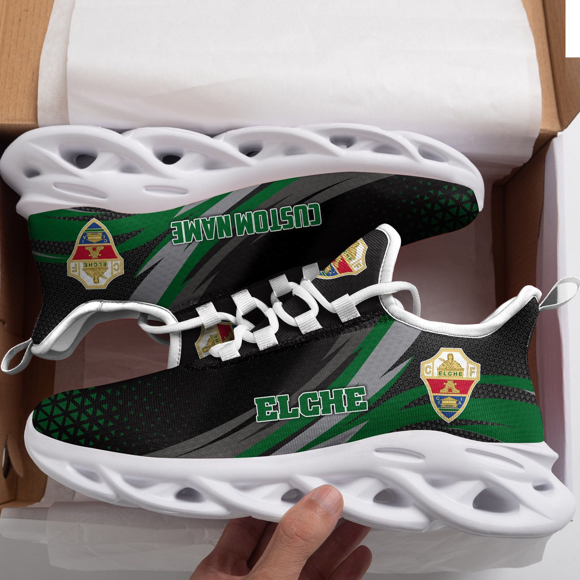 Elche Triangle Personalisierte Max Soul Sneakers Schuhe