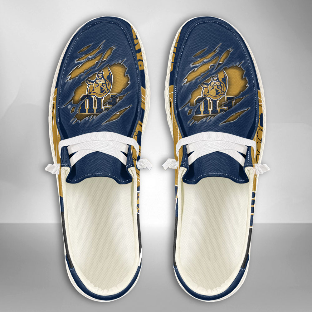 FIU Golden Panthers NCAA personalisierte Hey Dude-Sportschuhe – individuelles Namensdesign, perfektes Geschenk für Fans