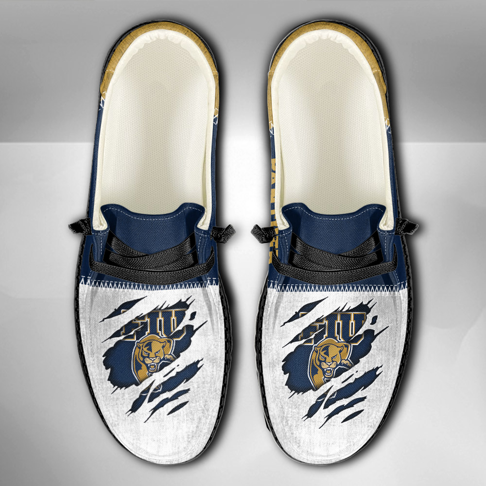 FIU Golden Panthers personalisierte H-D-Sportschuhe – individuelles Namensdesign