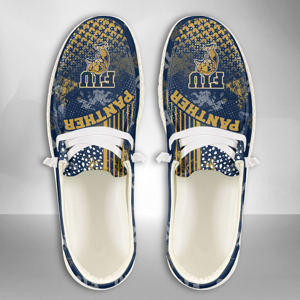FIU Golden Panthers personalisierte H-D-Sportschuhe – individuelles Namensdesign