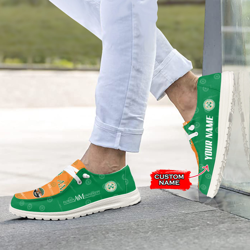 Florida A&M University H-D Shoes Wally Herren-Schnürhalbschuhe für Damen und Herren