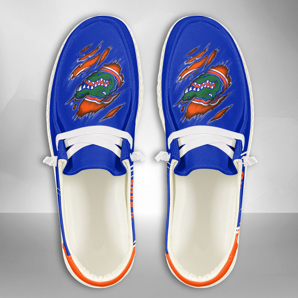 Florida Gators H-D Shoes Wally Herren-Slipper zum Schnüren für Männer und Frauen