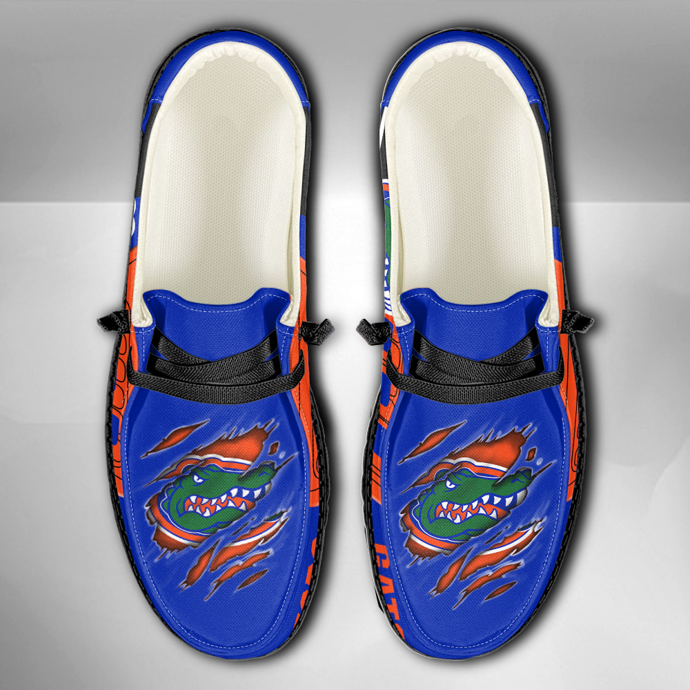 Florida Gators H-D Shoes Wally Herren-Slipper zum Schnüren für Männer und Frauen