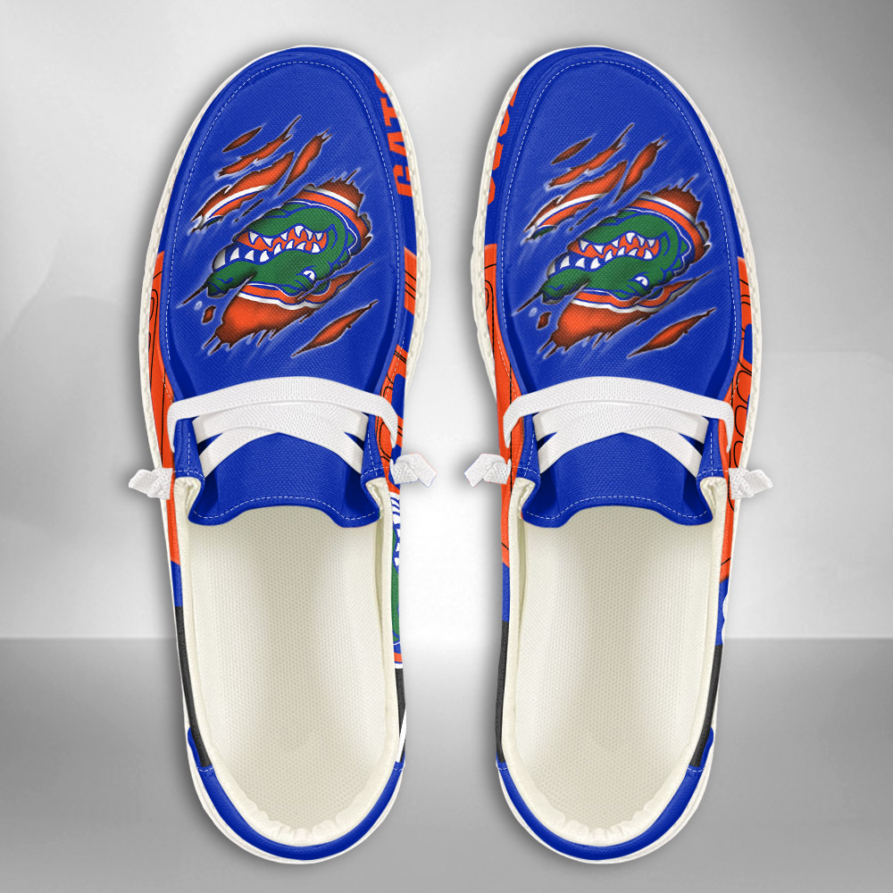 Florida Gators H-D Shoes Wally Herren-Slipper zum Schnüren für Männer und Frauen