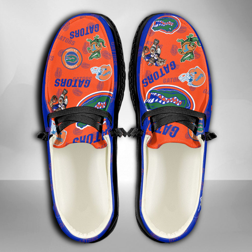 Florida Gators H-D Shoes Wally Herren-Slipper zum Schnüren für Männer und Frauen