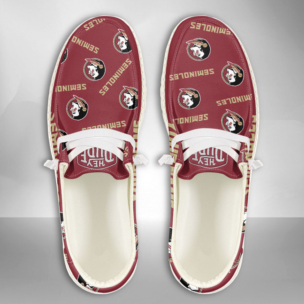 Florida State Seminoles H-D Shoes Wally Herren-Slipper zum Schnüren für Männer und Frauen