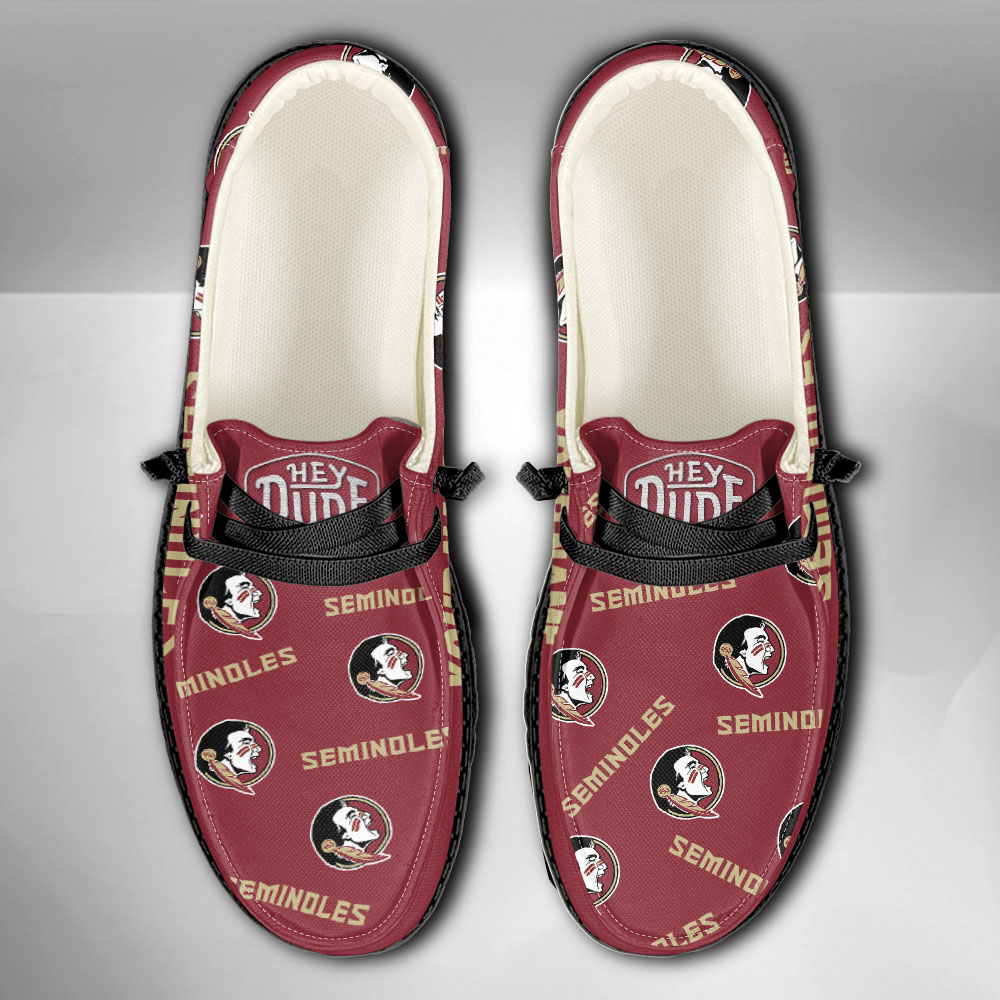 Florida State Seminoles H-D Shoes Wally Herren-Slipper zum Schnüren für Männer und Frauen