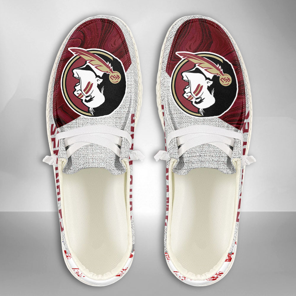 Florida State Seminoles personalisierte H-D-Sportschuhe – individuelles Namensdesign