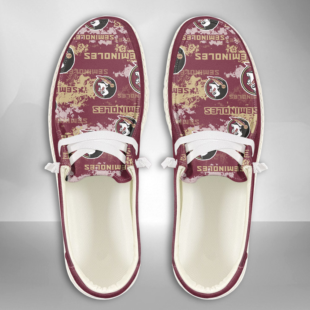 Florida State Seminoles personalisierte H-D-Sportschuhe – individuelles Namensdesign