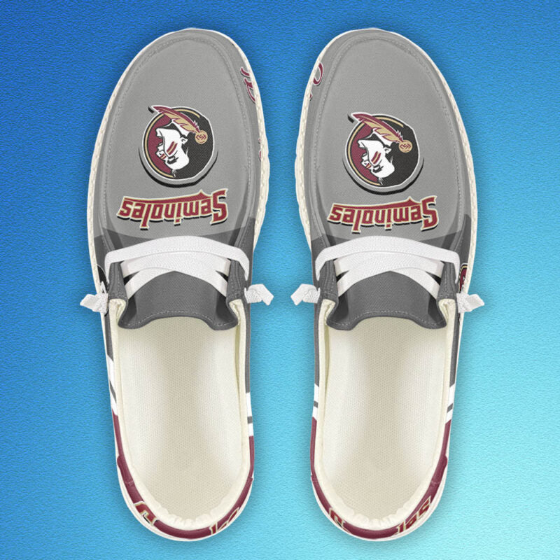 Florida State Seminoles personalisierte H-D-Sportschuhe – individuelles Namensdesign