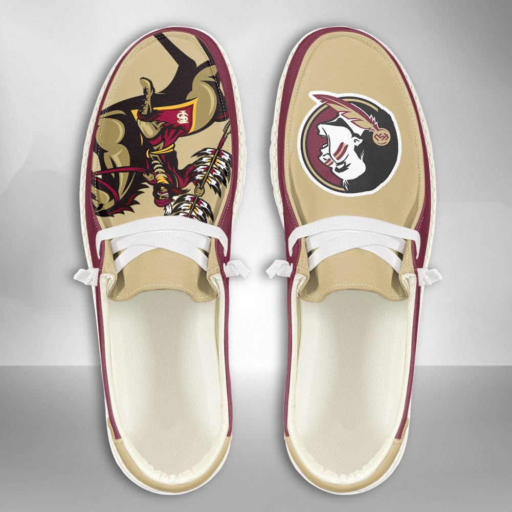 Florida State Seminoles personalisierte H-D-Sportschuhe – individuelles Namensdesign