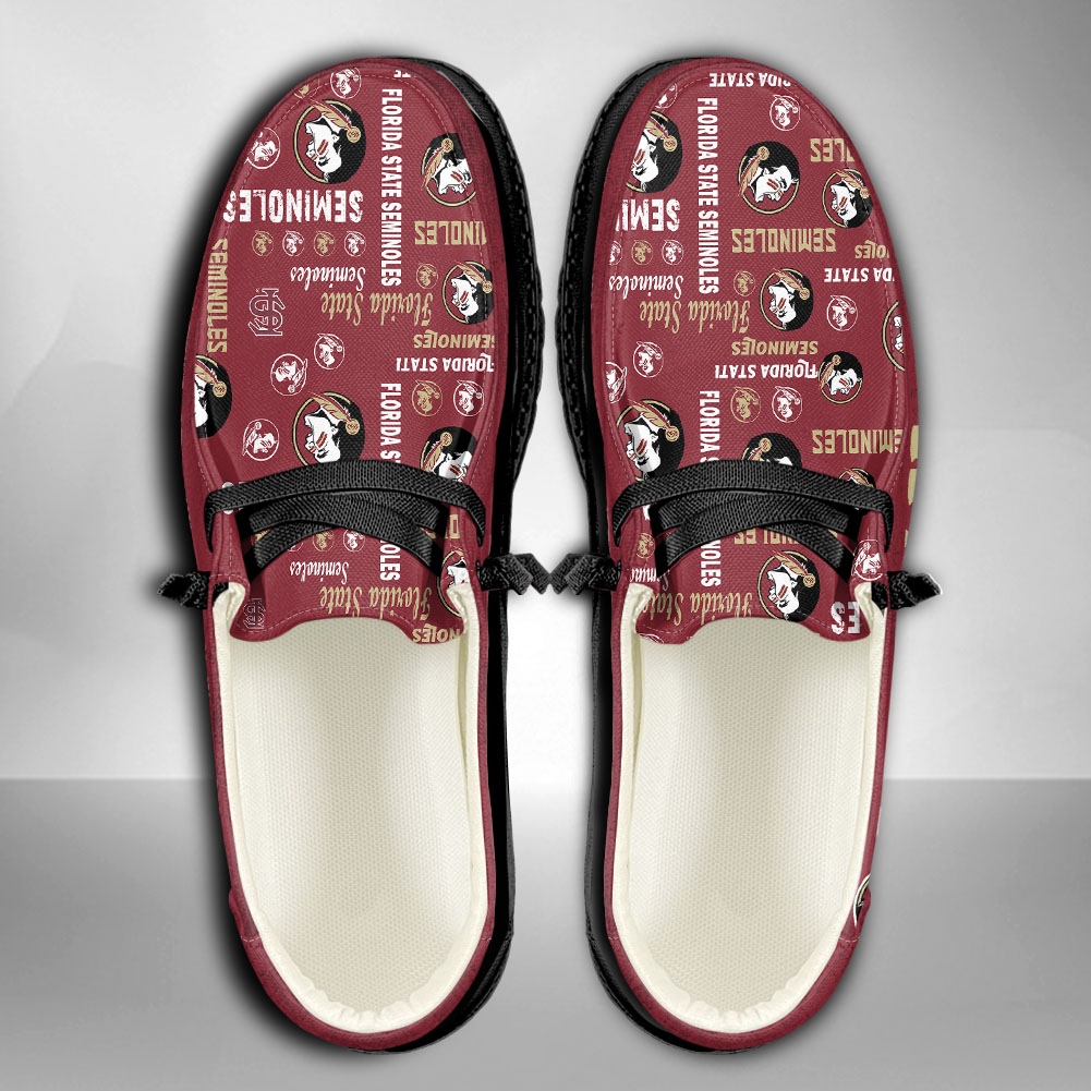 Florida State Seminoles personalisierte H-D-Sportschuhe – individuelles Namensdesign