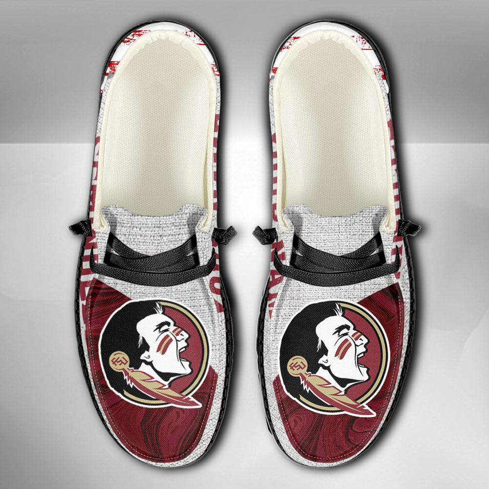 Florida State Seminoles personalisierte H-D-Sportschuhe – individuelles Namensdesign
