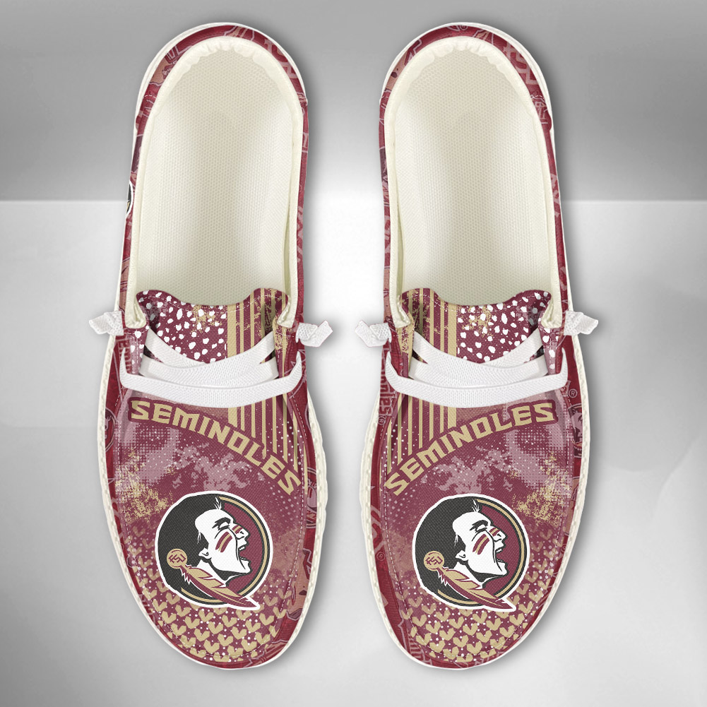 Florida State Seminoles personalisierte H-D-Sportschuhe – individuelles Namensdesign