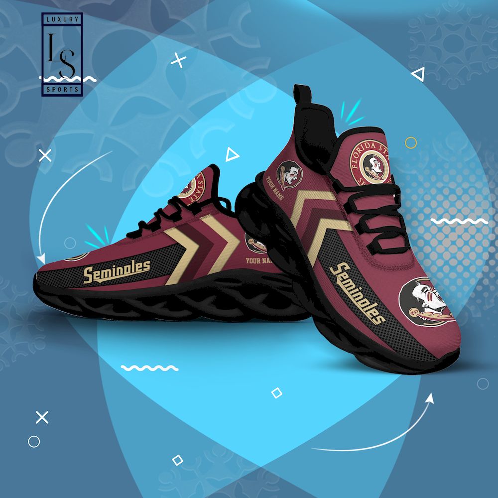 Florida State Seminoles personalisierte Max-Schuhe