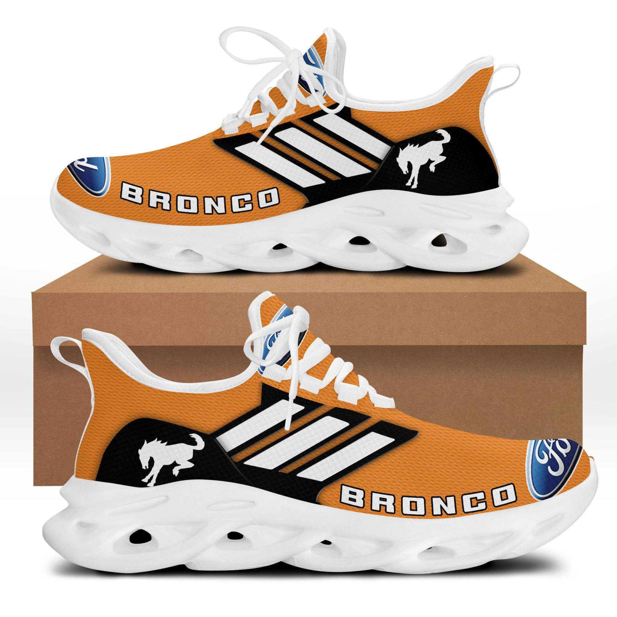 Ford Bronco Bs Laufschuhe Ver 2 (Orange)