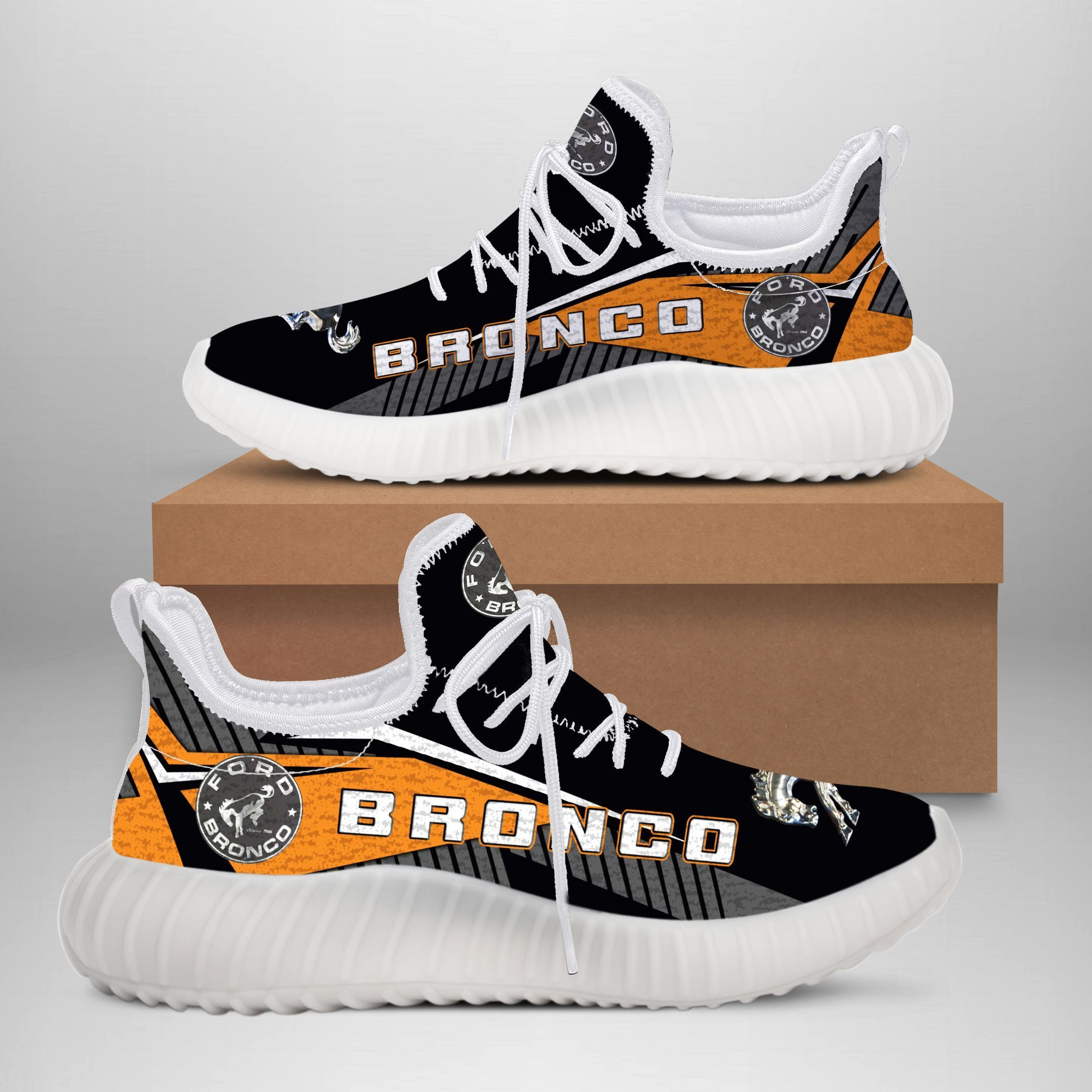 Ford Bronco DVT-HL YZ Schuhe Ver 1 (Orange)