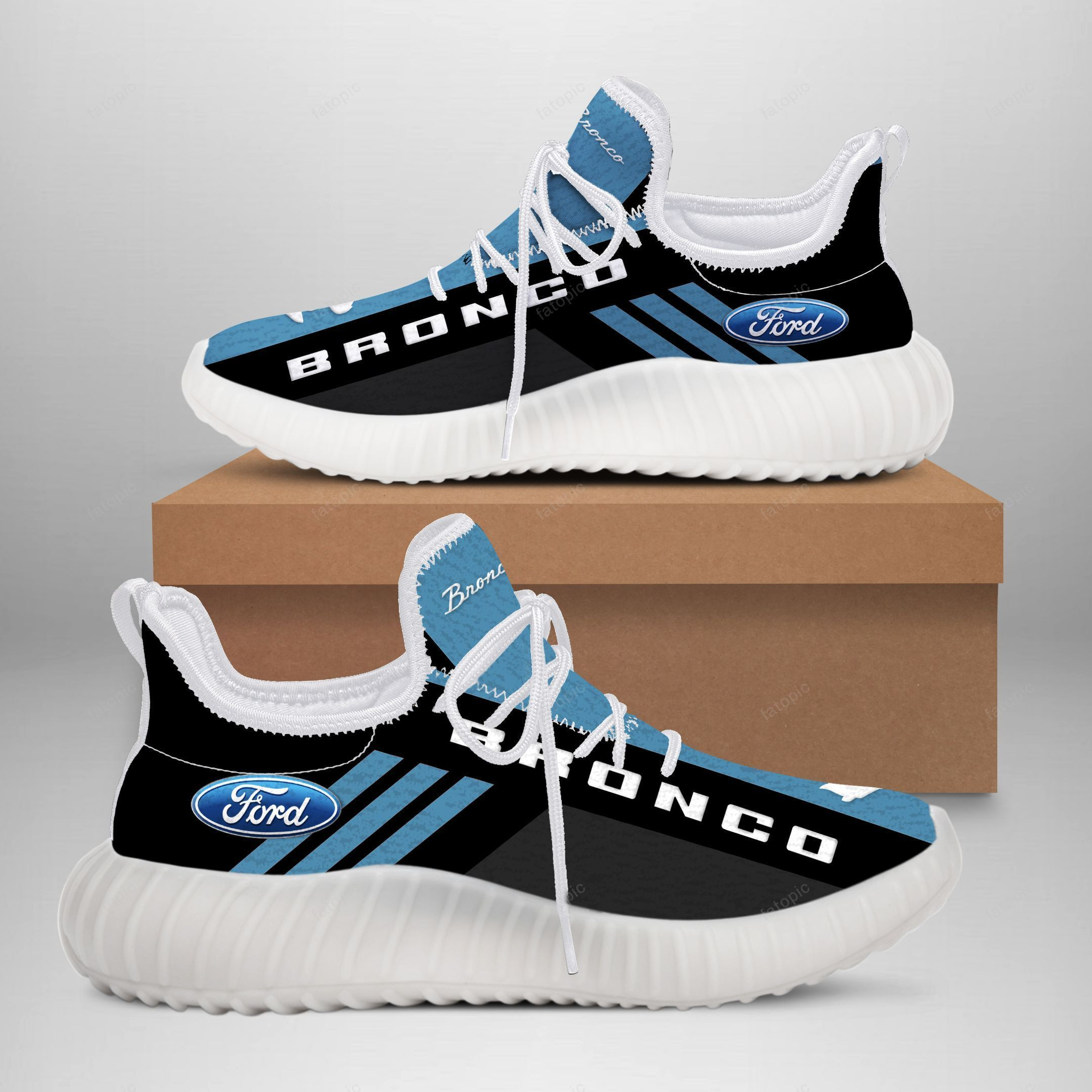 Ford Bronco NCT-NH YZ Schuhe Ver1 (Carolina Blue)