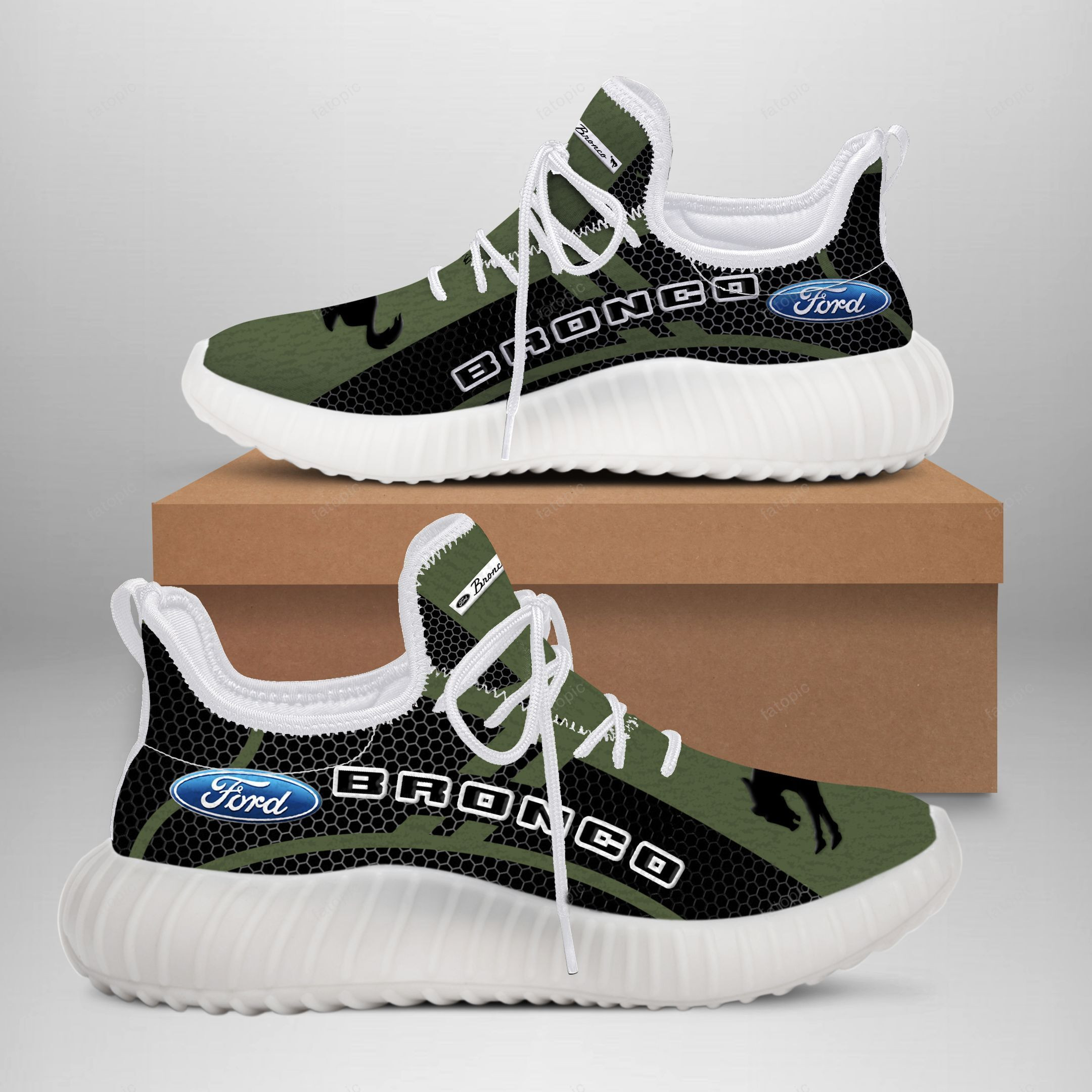 Ford Bronco NCT-VA YZ Schuhe Ver 4 (Grün)