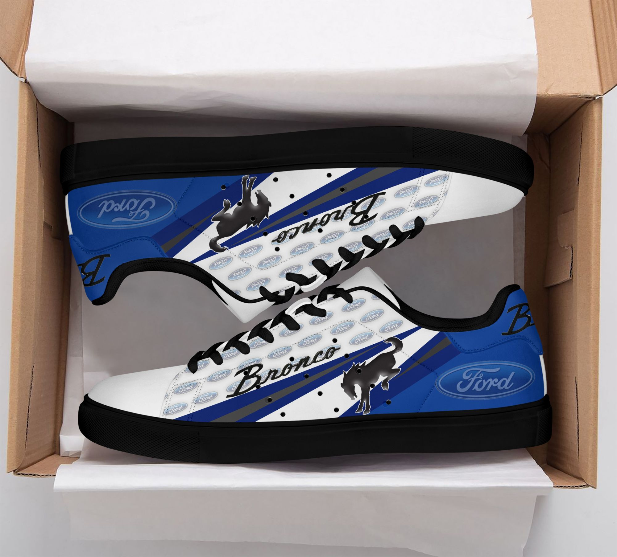 Ford Bronco Sneaker Schuhe Ver 1 (Blau)