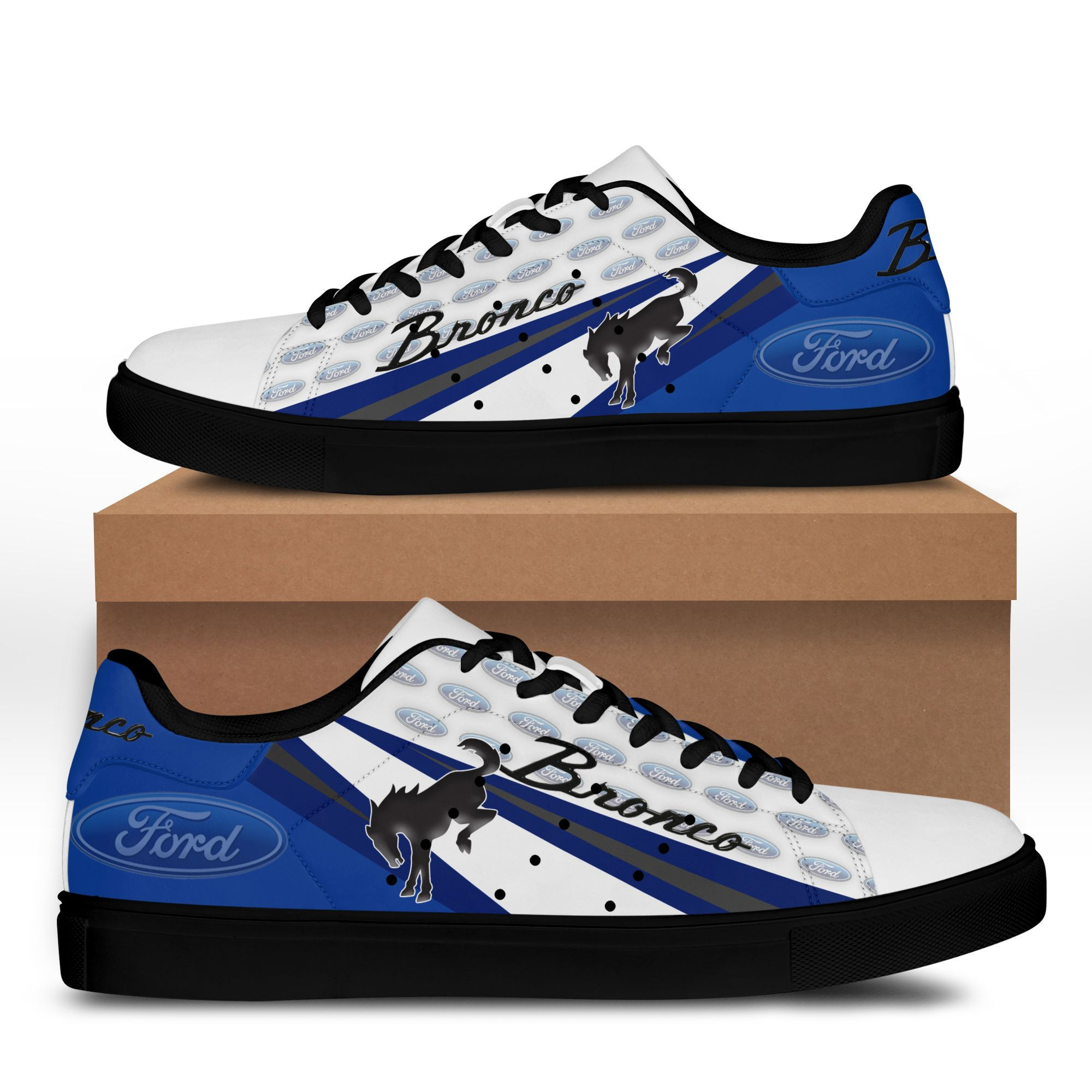 Ford Bronco Sneaker Schuhe Ver 1 (Blau)