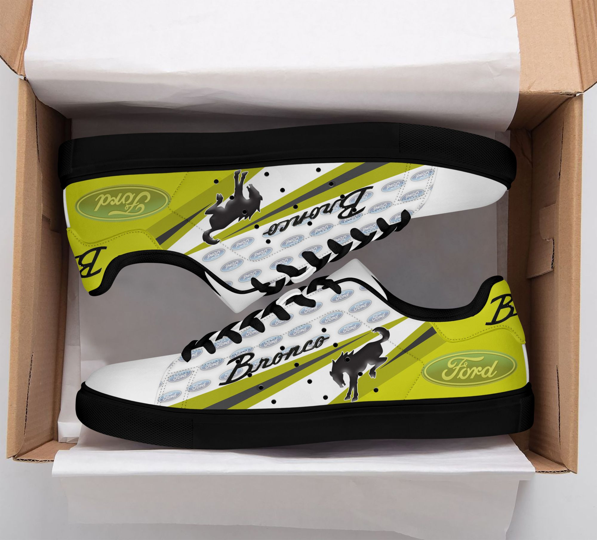 Ford Bronco Sneaker Schuhe Ver 1 (Gelb)