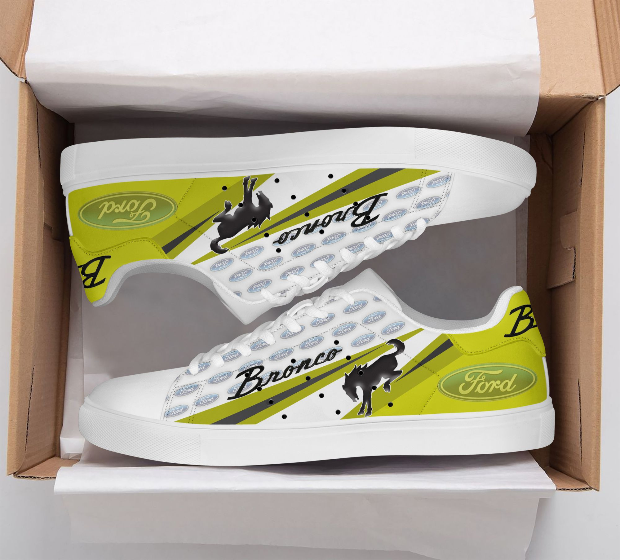 Ford Bronco Sneaker Schuhe Ver 1 (Gelb)