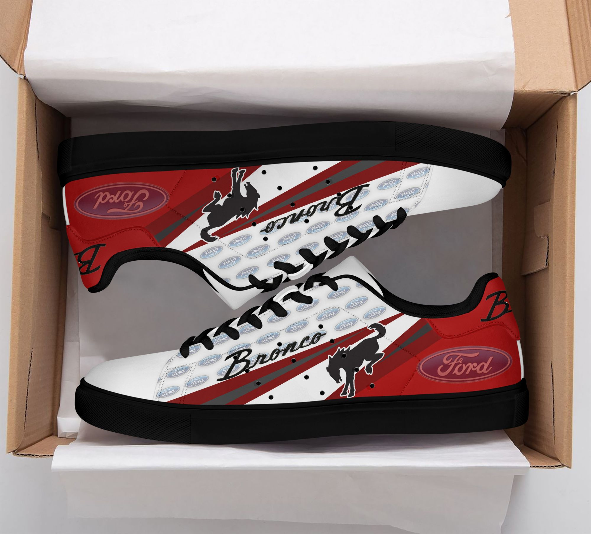 Ford Bronco Sneaker Schuhe Ver 1 (Rot)