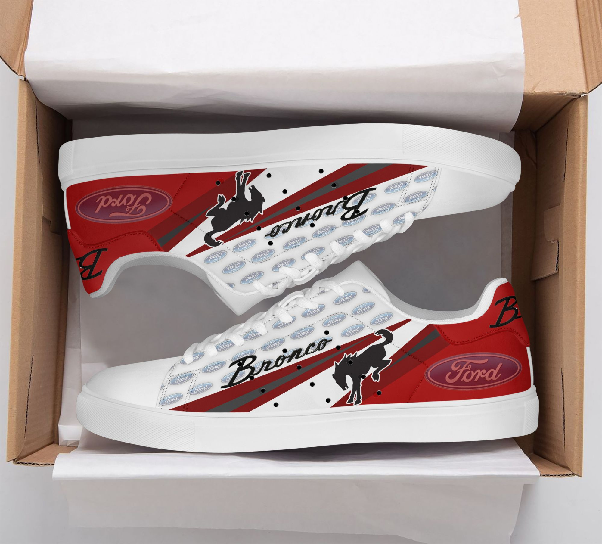 Ford Bronco Sneaker Schuhe Ver 1 (Rot)