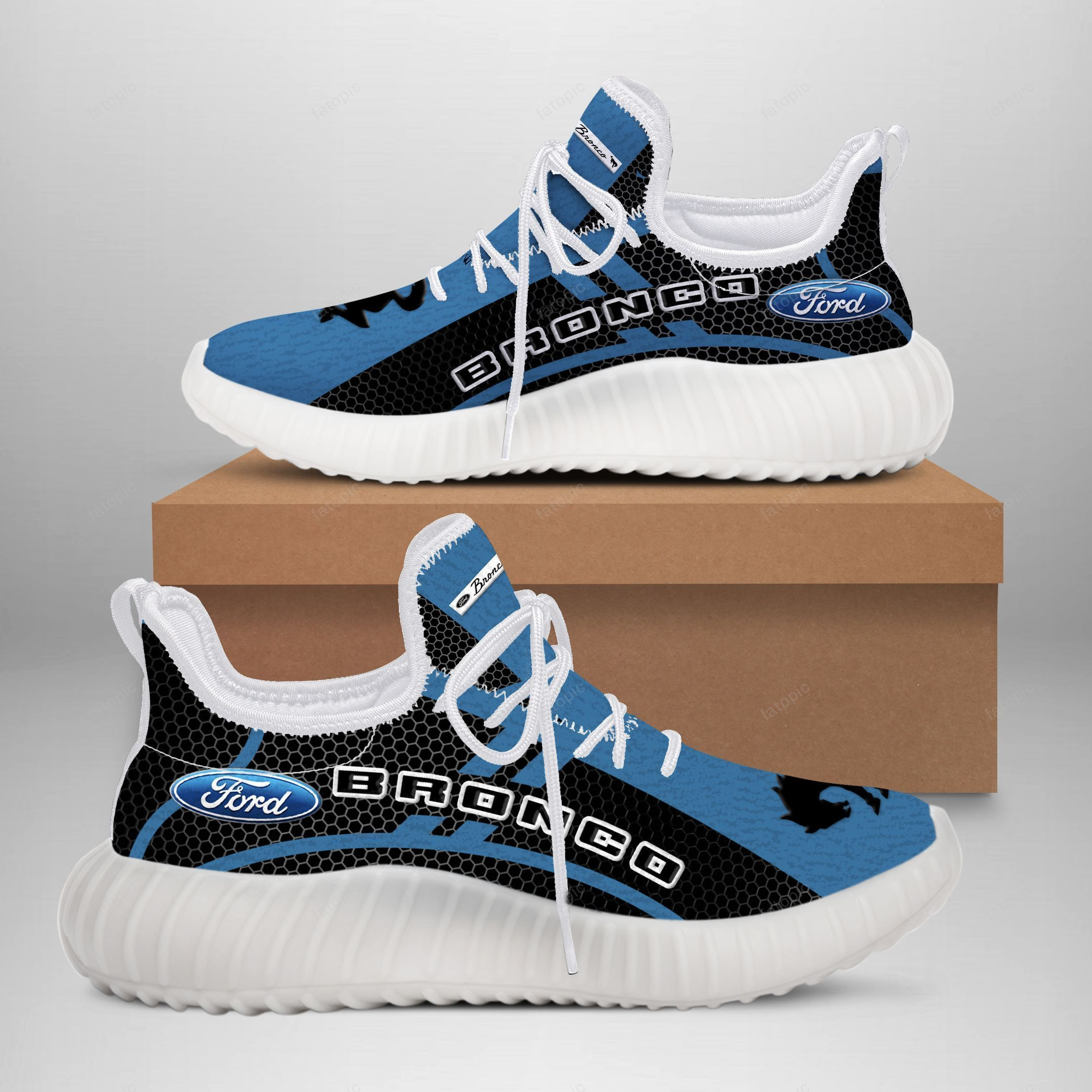 Ford Bronco Yz Schuhe Ver 3 (Blau)