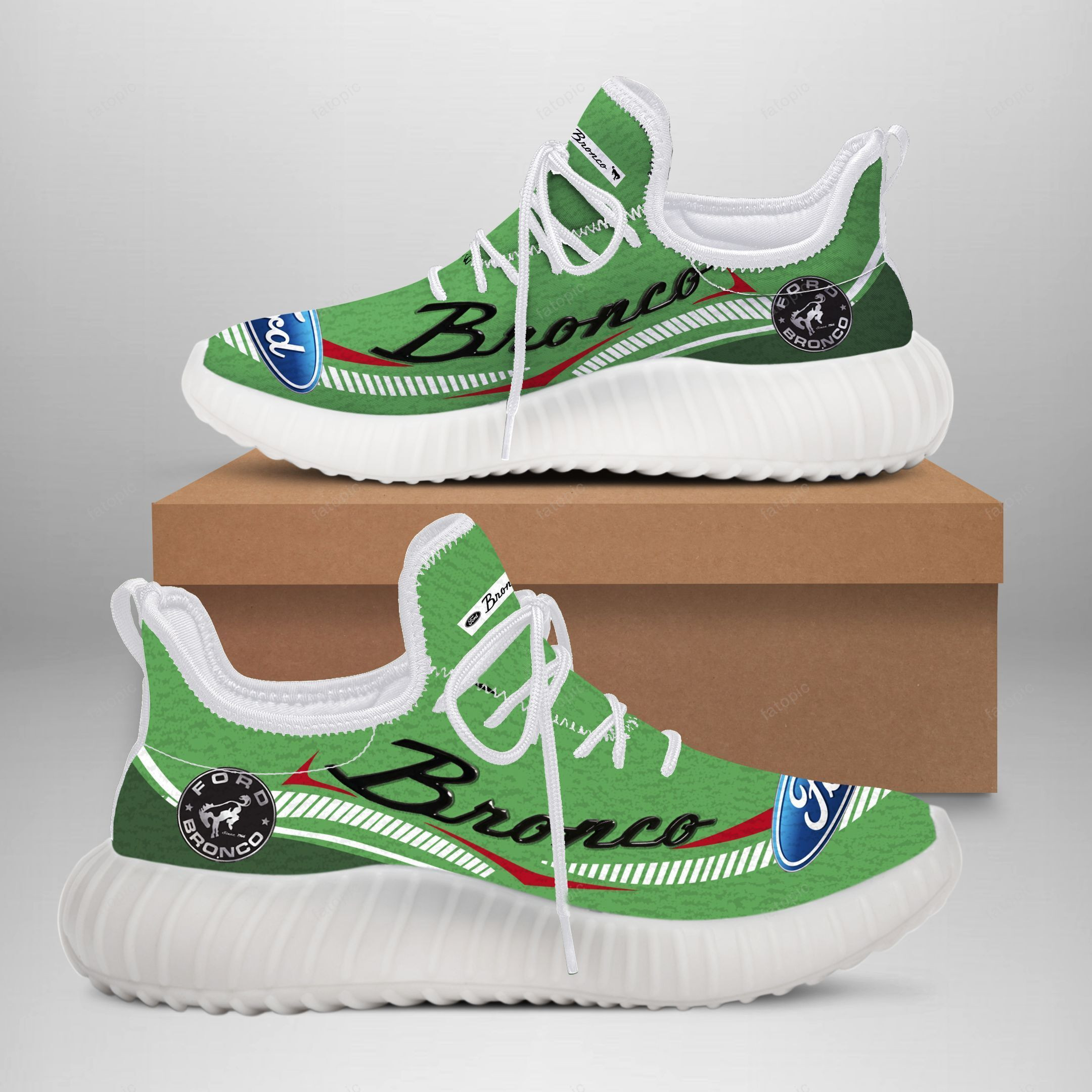 Ford Bronco Yz Schuhe Ver 3 (Grün)